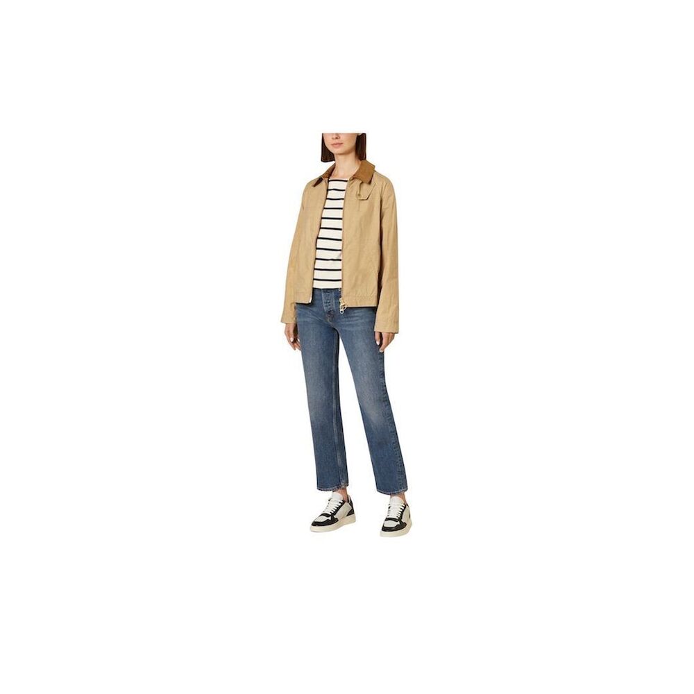 Barbour Women's Beige Campbell Showerproof Jacket Size 12